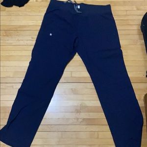 Ladies Figs Navy Blue Scrub Pants